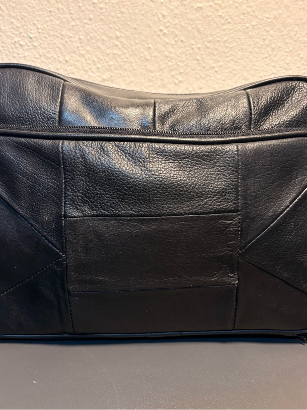 Vintage Black‎ genuine Shoulder Bag - Classic Everyday Carry